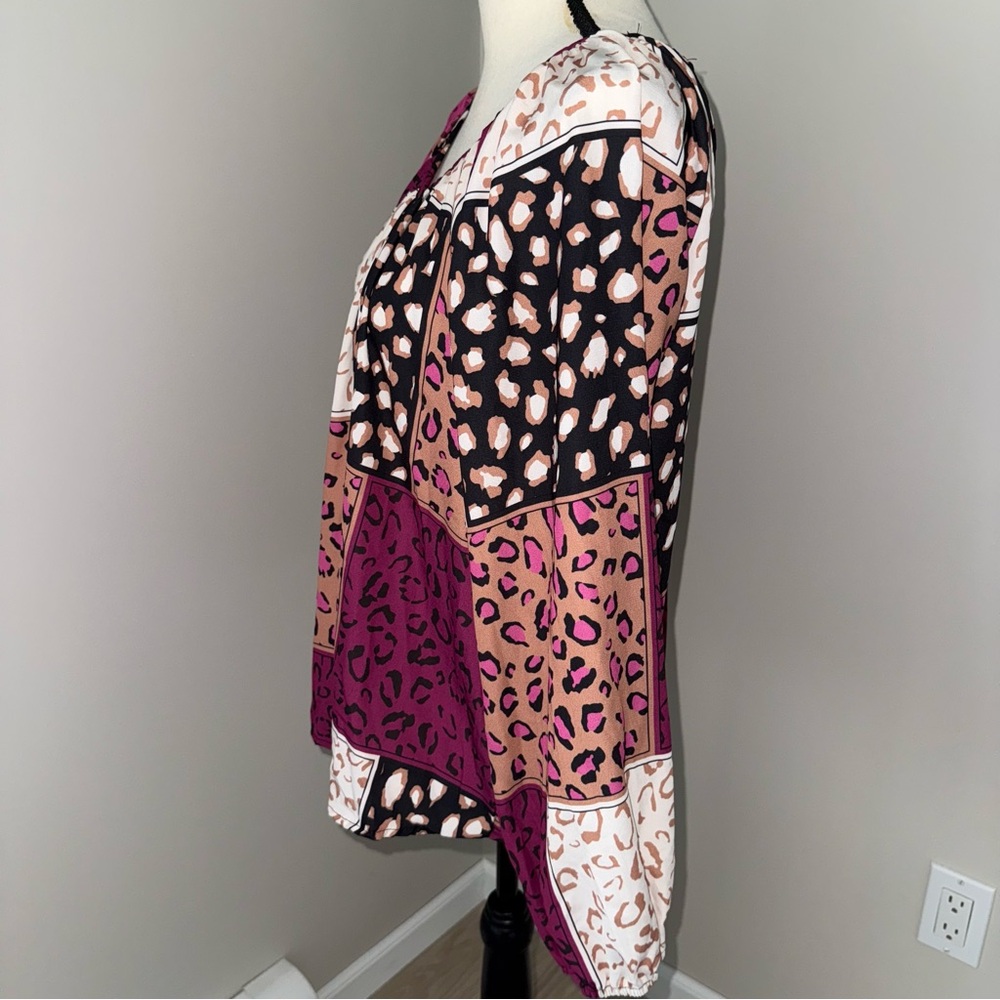 Something About You Leopard Print Patchwork Women… - image 3